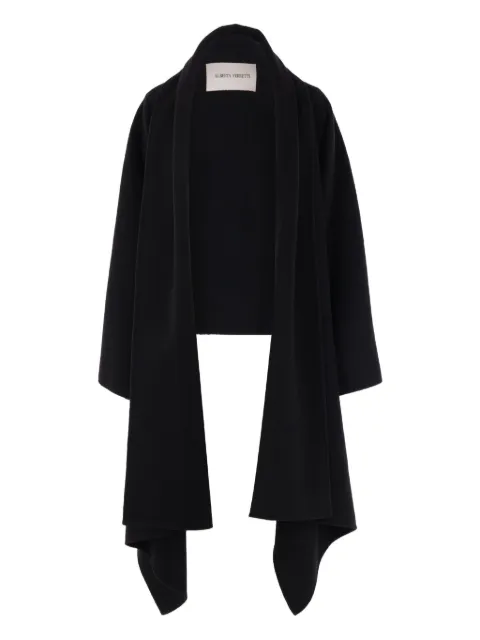 Alberta Ferretti draped jacket Black 62051590555