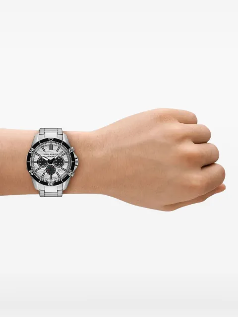 Armani Exchange chronograph 44mm Silver AX1969
