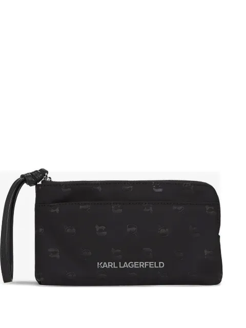 Karl Lagerfeld Ikon wrist pouch Black A3W320122DE