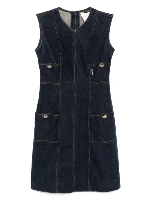 CHANEL Pre-Owned 1990-2000s sleeveless dress Blue 165933