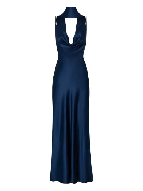 Nicholas cowl-neck slip dress P25D2806AB