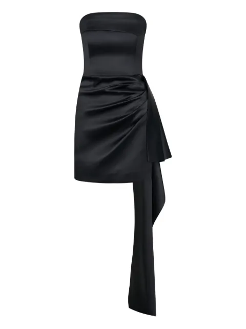 Nicholas Calliope draped mini dress Black P25D2357TB