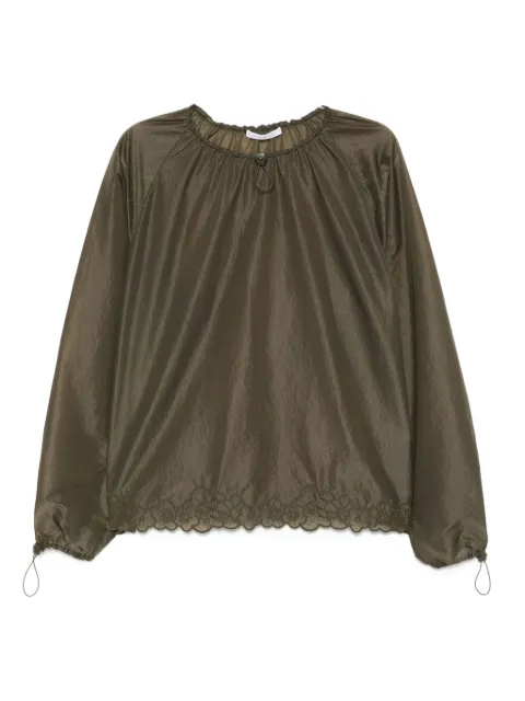 Cecilie Bahnsen Brody blouse Green 225RTW11011