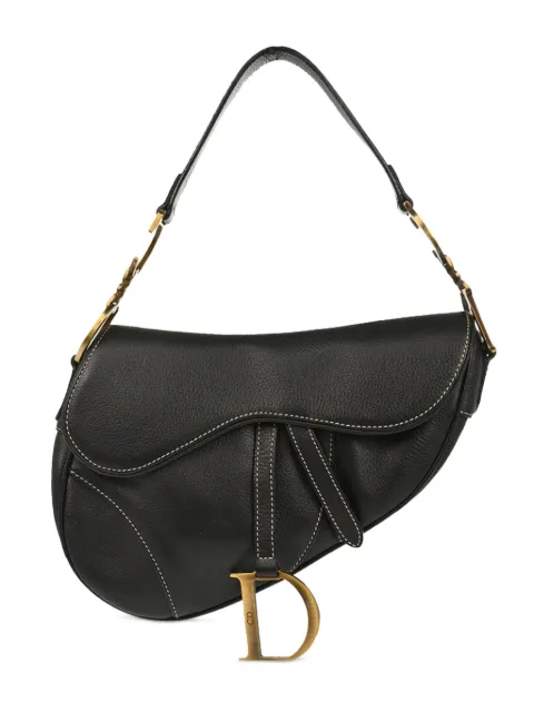 Christian Dior Pre-Owned 2002 Saddle handbag Black 165746