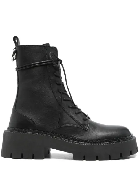 Vic Matie lace-up combat boots Black 1H4400DH04B070101
