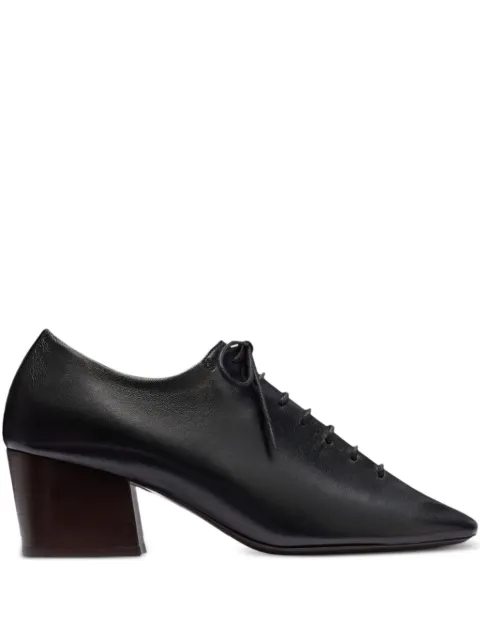 LEMAIRE Souris lace-up pumps Black FO0246LL0023