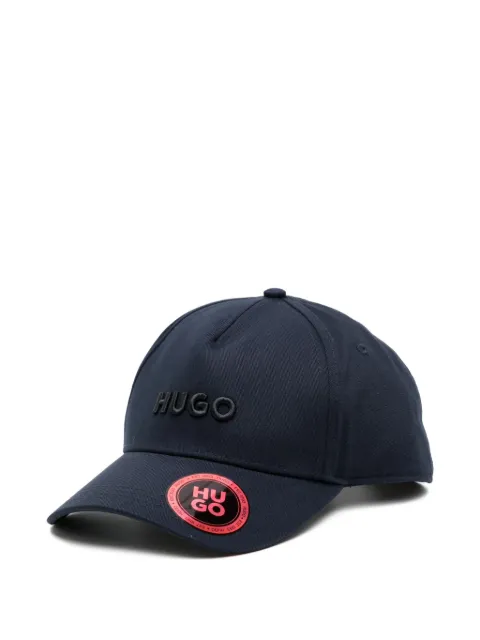 HUGO logo cotton cap Blue 50533410