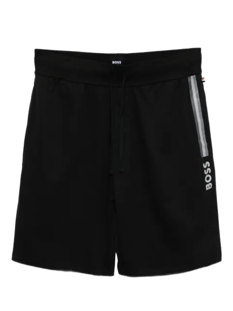 BOSS logo-printed shorts Black 50535837