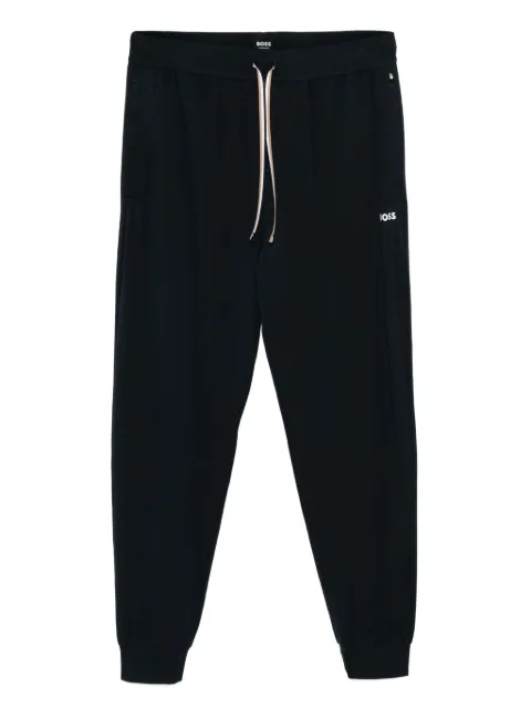 BOSS logo-printed track pants Blue 50515393