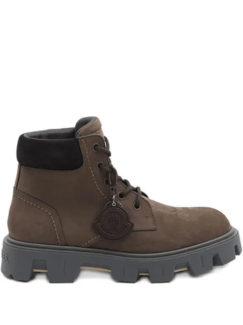 Moncler Peak City lace-up hiking boots Brown L209A4F00070M6882