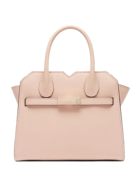 Valextra mini Milano leather handbag Pink WBMI0006010LOC99PBM