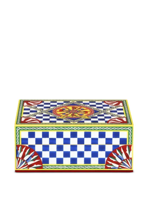 Dolce & Gabbana rectangular-shape poker set Blue TCC209TCAN4UC068
