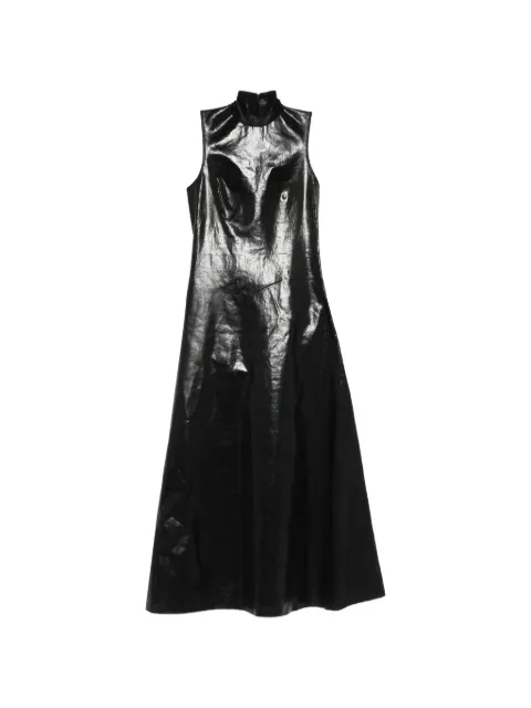 Alexander Wang turtleneck sleeveless maxi dress Black 1KC1266098
