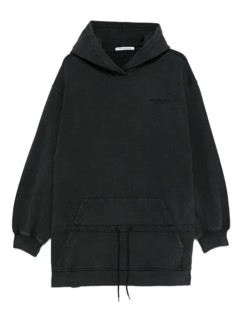 Alexander Wang dropped-waist hoodie mini dress Black 4CC1261176