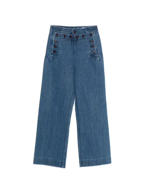 BODE Sailor buttoned jeans Blue WRC99BT001
