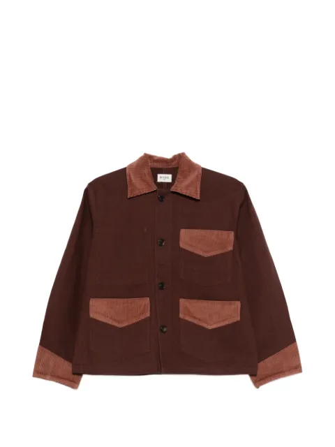 BODE pocket corduroy jacket Brown WRC99JA002