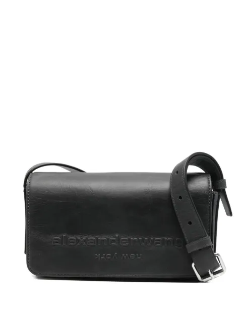 Alexander Wang Punch flap crossbody Black 20126X02L