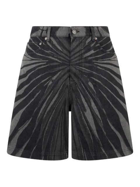 Roberto Cavalli denim shorts Black VRJ261VTS01