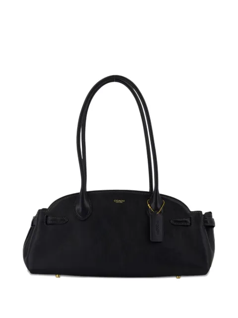 Coach Empire Carryall 34 leather shoulder bag Black CCM57