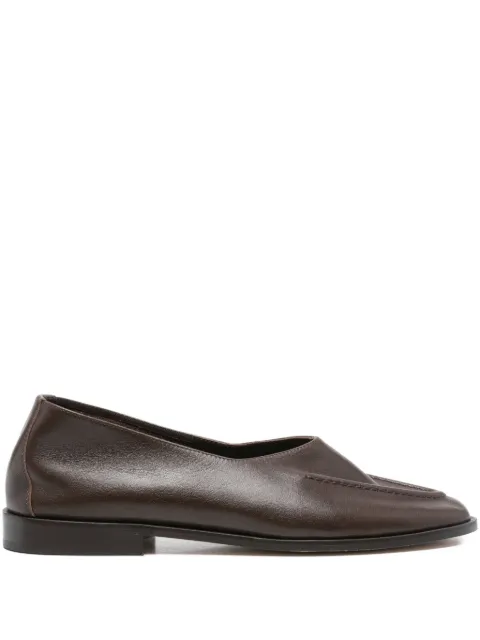 Hereu Juliol Winter leather loafers Brown JUWIMFA250023