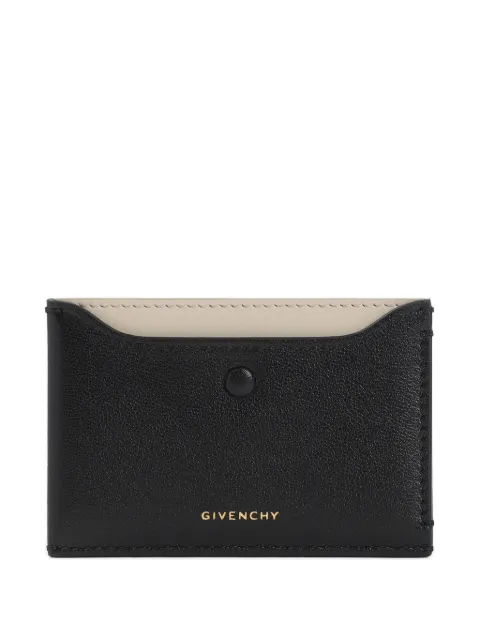 Givenchy leather two-tone cardholder Black BB60PAB2AE001