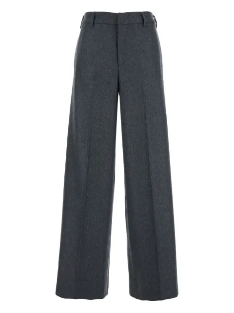PT Torino wide-leg wool trousers Grey CDVSLRZ00STDTO03