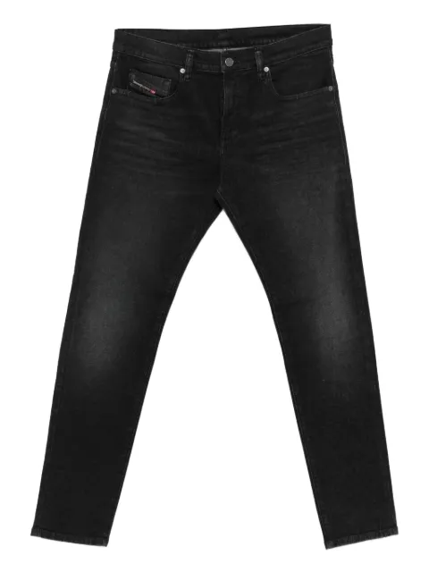 Diesel logo-plaque jeans Black A035580DBDT