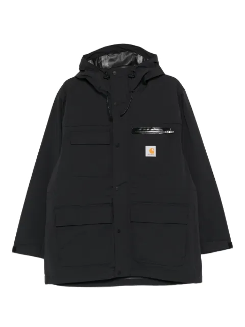 Carhartt WIP Bowden hooded raincoat Black I035246
