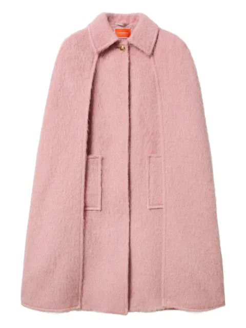 La DoubleJ Milano cape coat Pink JAC0152WOL029SOLIDPI01