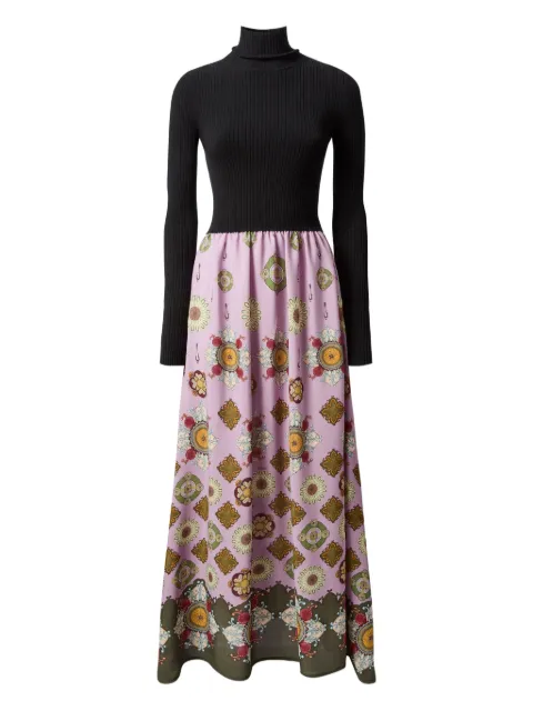 La DoubleJ Lunaria turtleneck maxi dress Pink DRE0957KNI131NUC01BL01