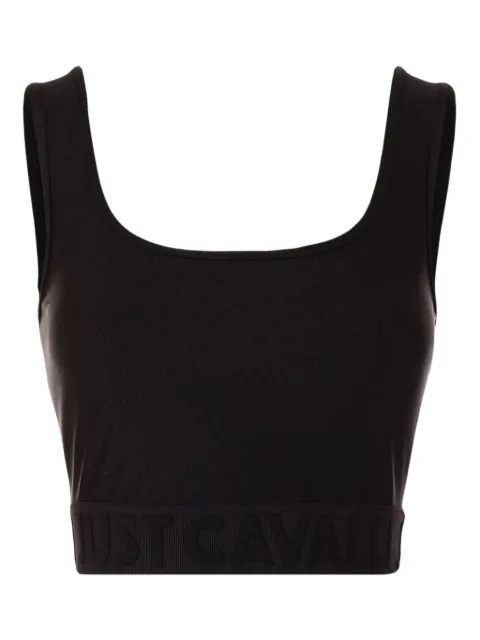 Just Cavalli scoop-neck top Black 79PAM204J0108