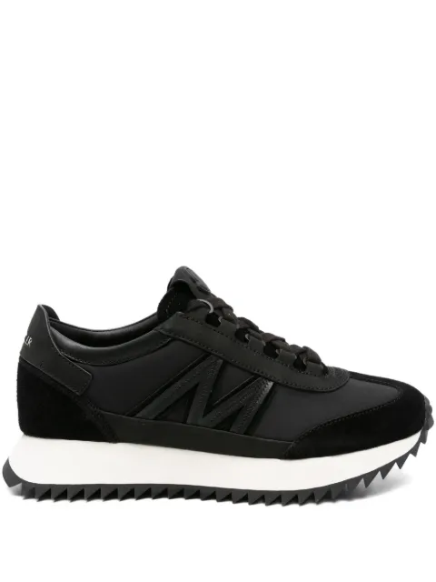 Moncler Pacey2 suede-panelled ridged-sole sneakers Black L209B4M00110M7280