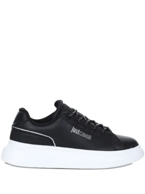 Just Cavalli logo low-top sneakers Black 79RA3SB1ZPB59