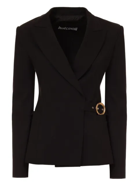 Just Cavalli single-breasted jacket Black 79PAQ705J0092