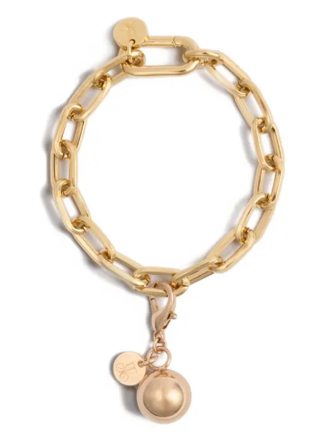 La DoubleJ orb branded charm Gold CHM0015BRA003SOLIDYE05