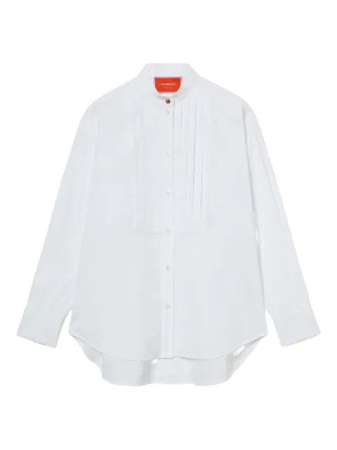 La DoubleJ Peggy cotton shirt White SHI0150COT064SOLIDWH01