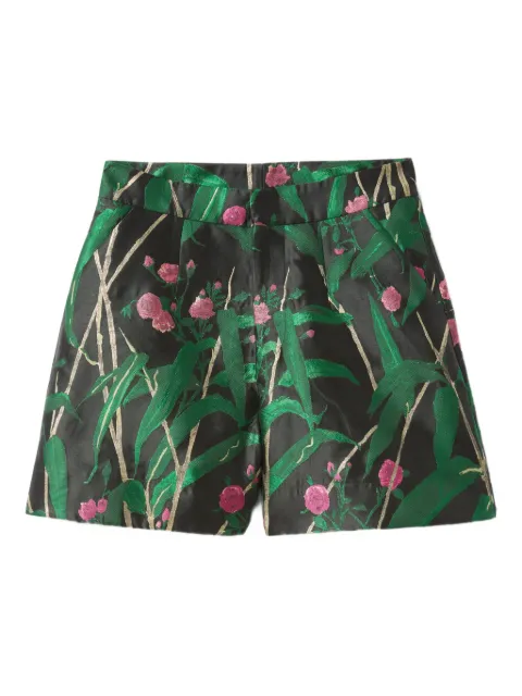 La DoubleJ Good Butt floral-print shorts Black TRO0010JCQ119BMB02BL01