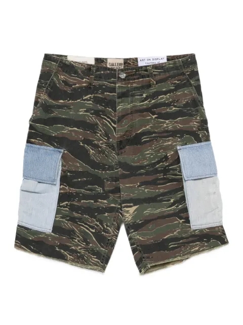 GALLERY DEPT. denim-pocket cargo shorts Green WCS30038