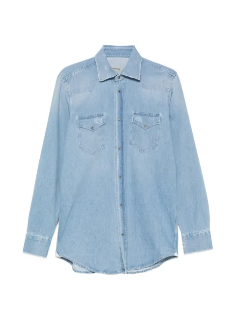 SARTORIO NAPOLI snap-button denim shirt Blue SCC0001SH29650300V