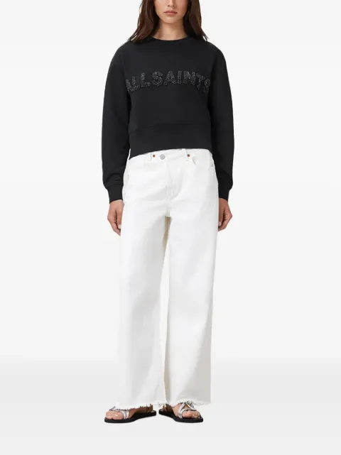 AllSaints embellished sweatshirt Black SEPAROW215JC