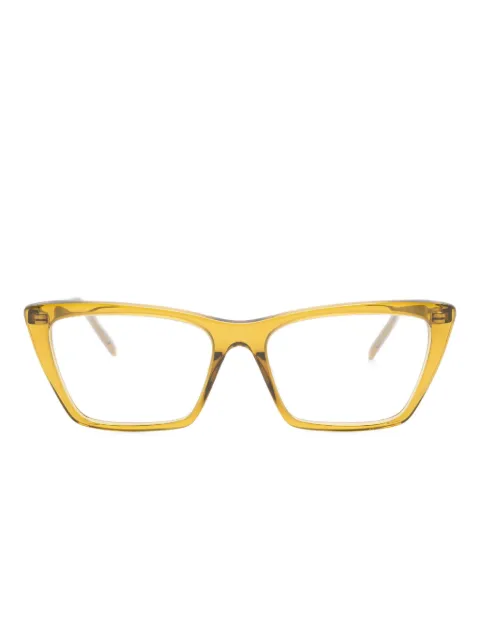 Saint Laurent Eyewear cat-eye glasses Green SL737MICATHINOPT