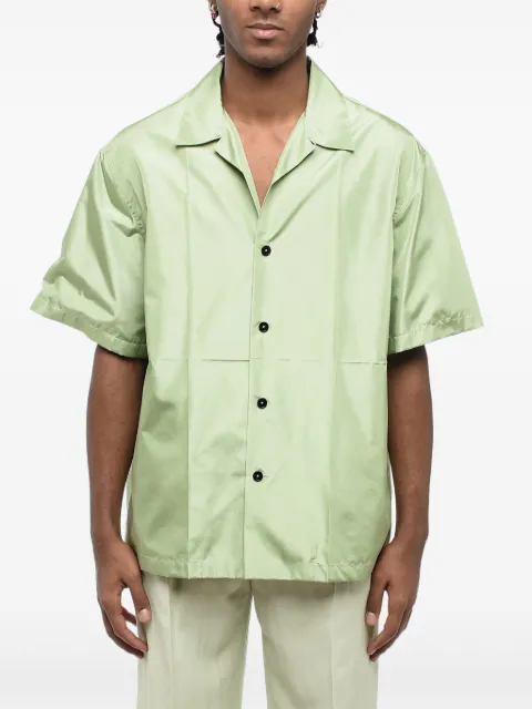 Jil Sander panelled shirt Green J22DL0131J70094