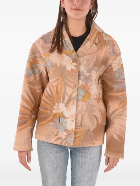 Maison Margiela floral-print blazer Pink S29AM0205SY123
