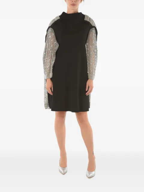 Maison Margiela embellished panels dress Black S29CT0904S22744