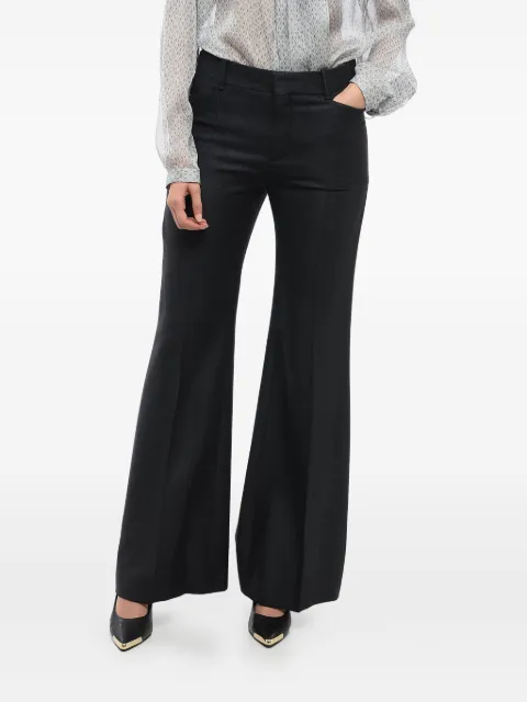 Max Mara flared-leg trousers Black 2311361139600