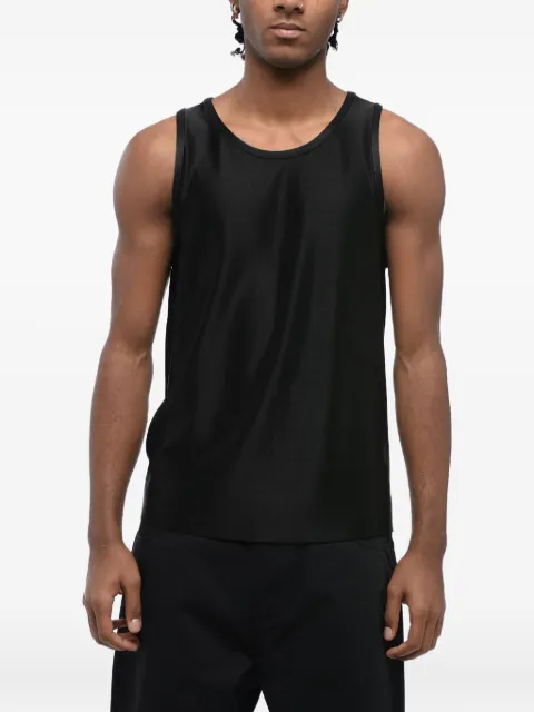 Jil Sander sleeveless crew-neck top Black J21NL0107J20043