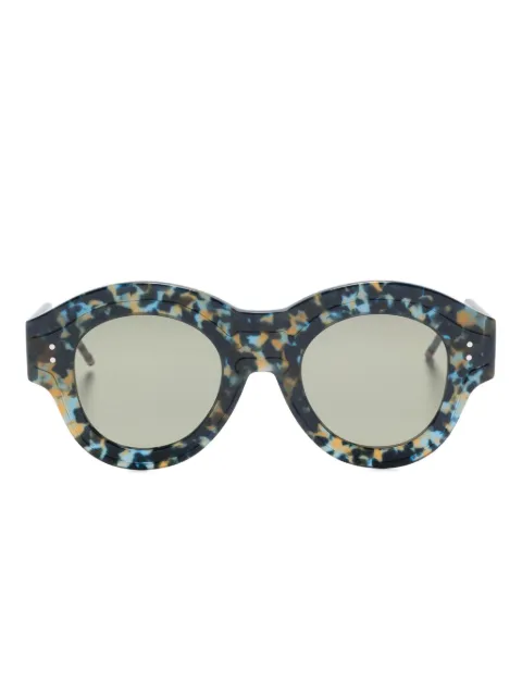 Thom Browne Eyewear tortoiseshell round sunglasses Blue UES943AG0002