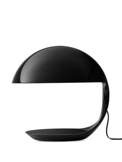 Martinelli Luce Cobra dome-shaped table lamp Black 629NE
