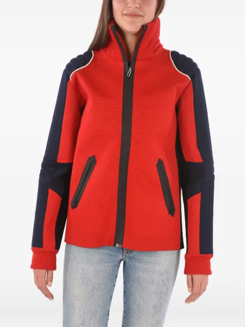 Maison Margiela zip-front panelled jacket Red S29HG0004STJ25