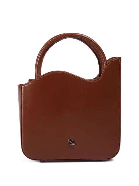 Le Silla medium Ivy wave-top handle bag Brown 9980TBAGXXXXNEM